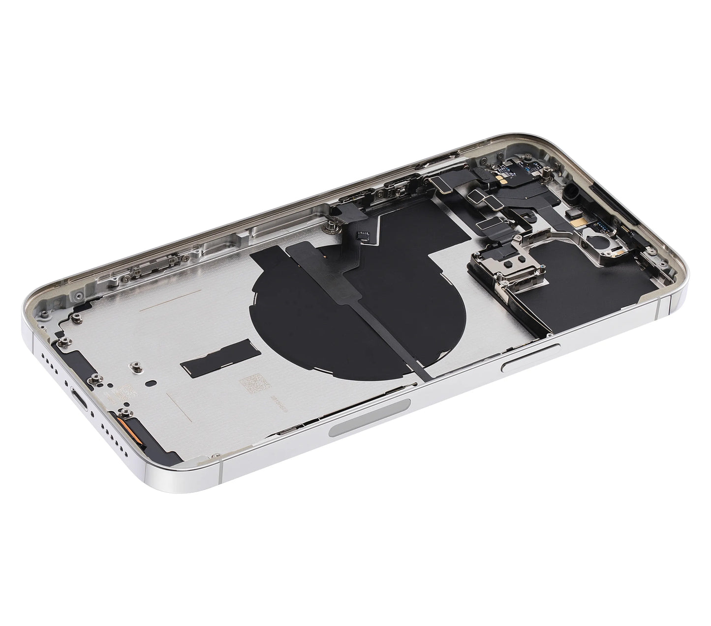 Back Housing W/ Small Parts For iPhone 14 Pro Max (US Version) (Pull) (Silver)