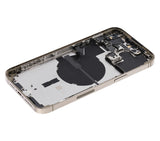 Back Housing W/ Small Parts For iPhone 14 Pro Max (US Version) (Pull) (Gold)