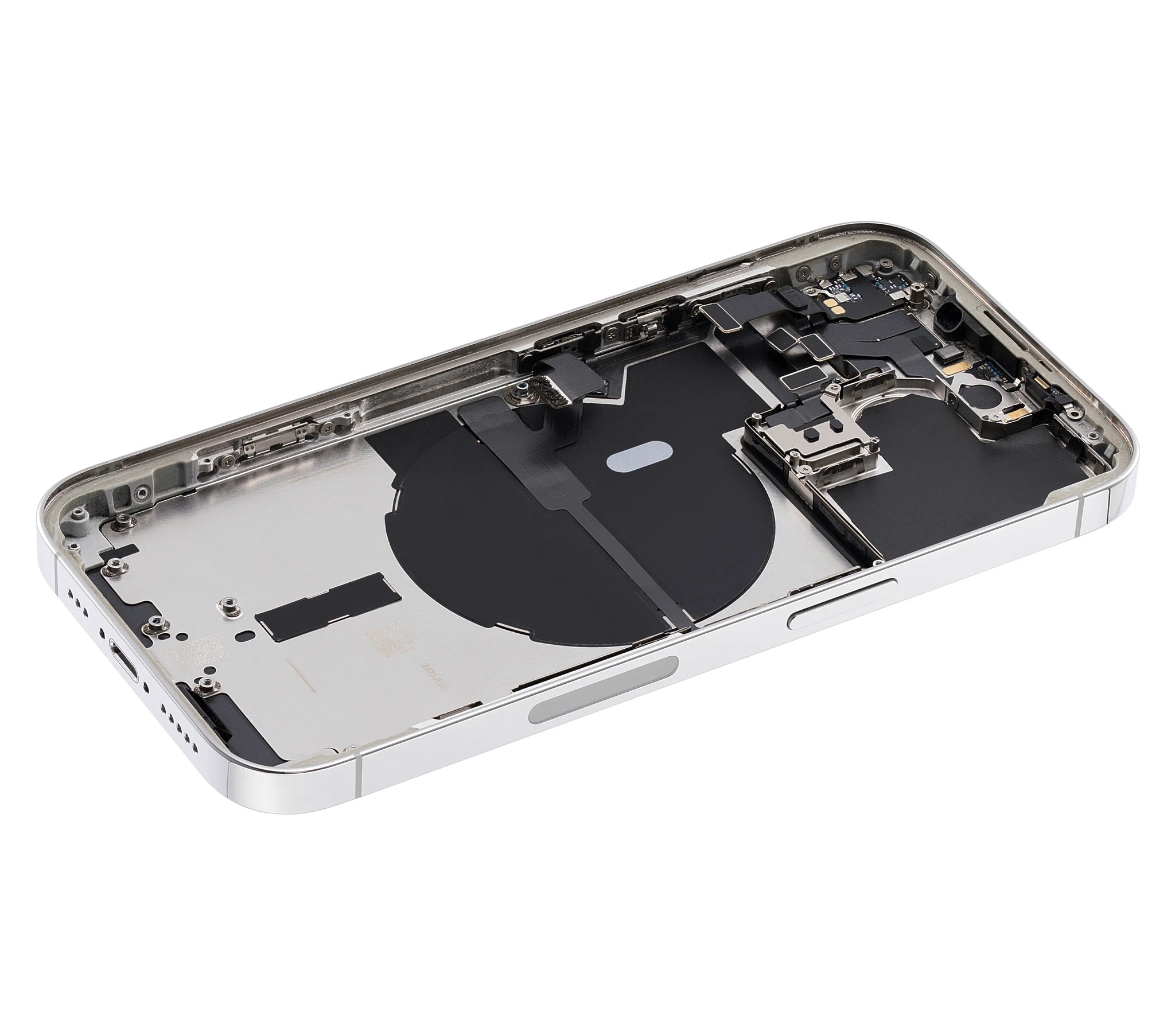 Back Housing W/ Small Parts For iPhone 14 Pro (US Version) (Pull) (Silver)