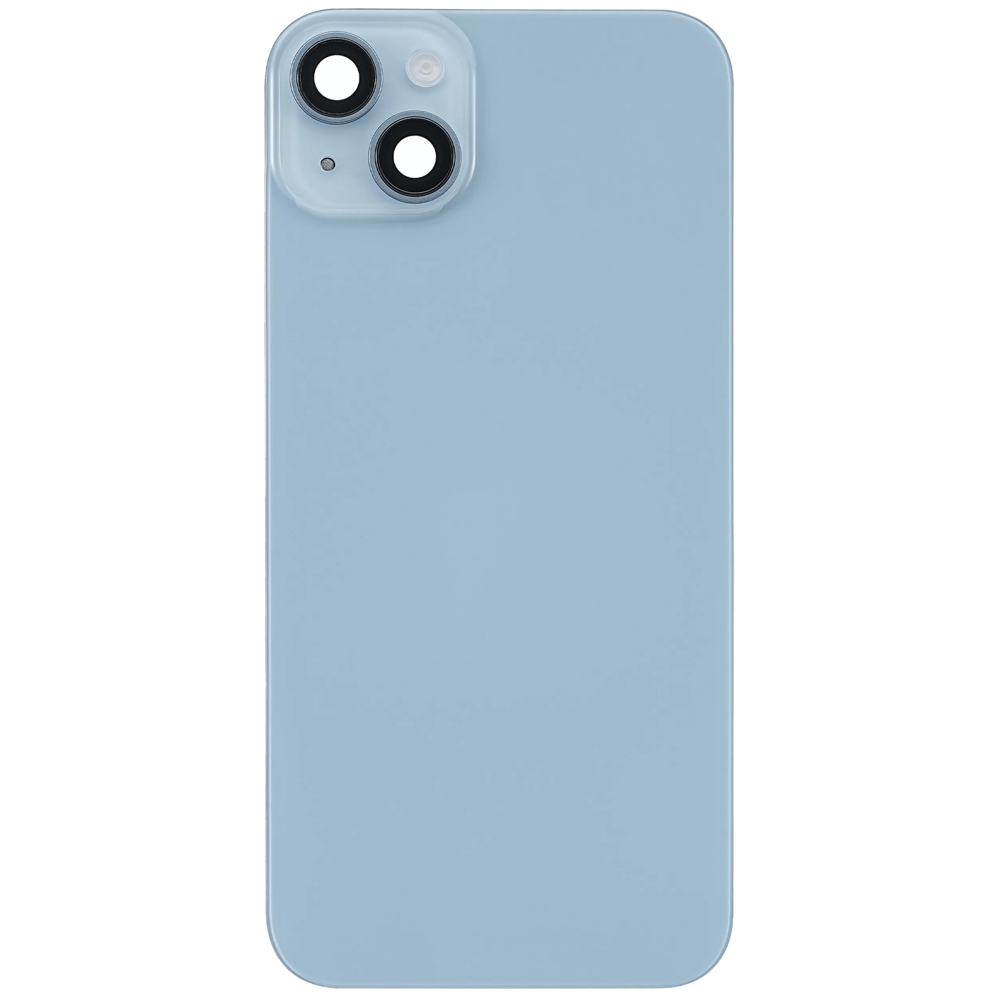 Back Glass w/ MagSafe Magnet For iPhone 14 Plus (Used OEM Pull: Grade A) (Blue)