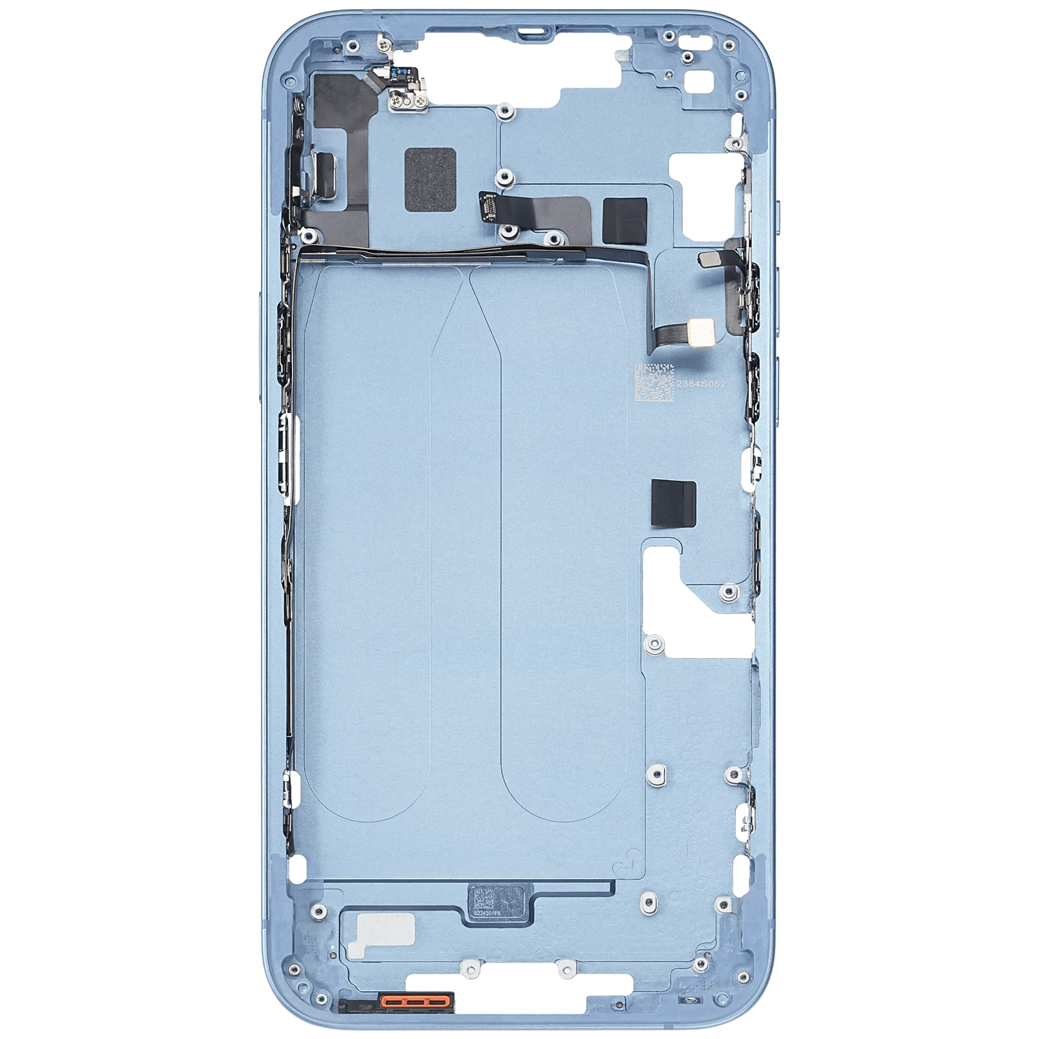 Mid-Frame Housing W/ Small Parts For iPhone 14 Plus (US Version) (Pull) (Blue)
