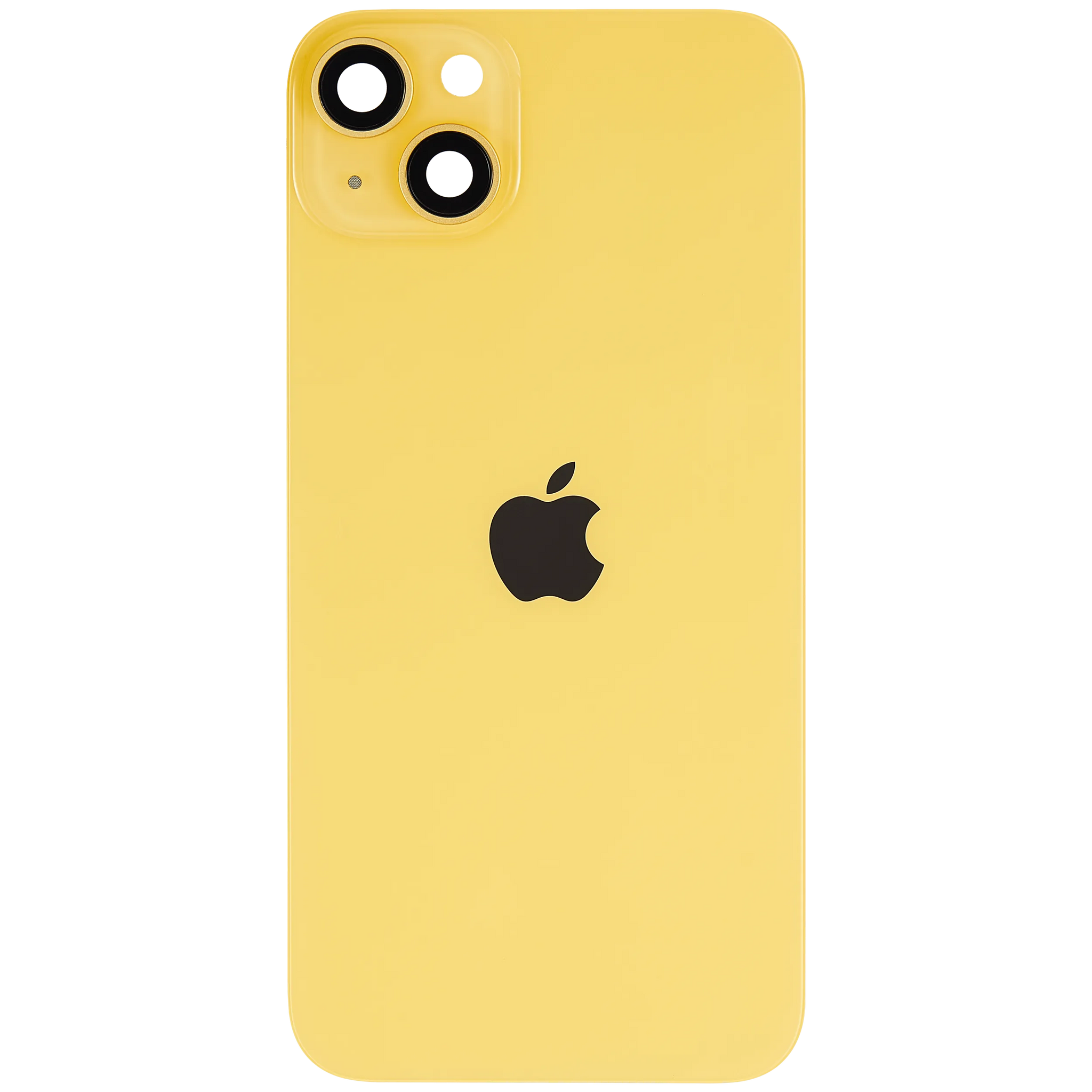 Back Glass w/ MagSafe Magnet For iPhone 14 Plus (Pull) (Yellow)