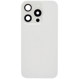 Back Glass w/ MagSafe Magnet & NFC & Flashlight Flex For iPhone 15 Pro (Pull) (White Titanium)