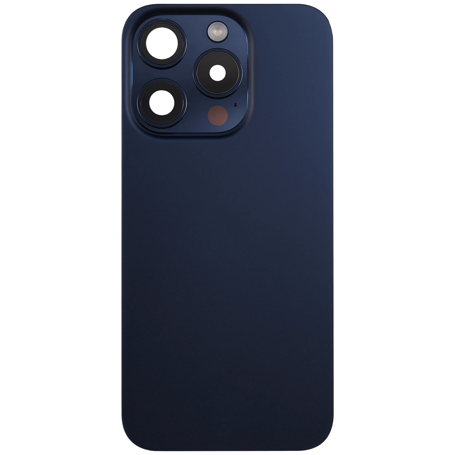 Back Glass w/ MagSafe Magnet & NFC & Flashlight Flex For iPhone 15 Pro (Pull) (Blue Titanium)