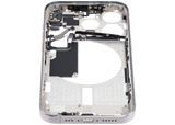 Mid-Frame Housing W/ Small Parts For iPhone 15 Pro (EU / Global Version) (Pull) (White Titanium)