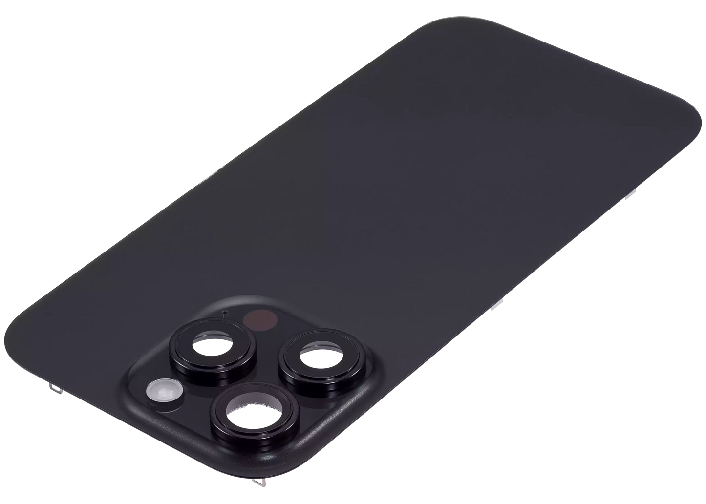 Back Glass w/ MagSafe Magnet & NFC & Flashlight Flex For iPhone 16 Pro (Pull) (Black Titanium)