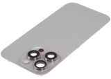 Back Glass w/ MagSafe Magnet & NFC & Flashlight Flex For iPhone 16 Pro (Pull) (Natural Titanium)