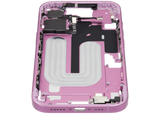 Mid-Frame Housing W/ Small Parts For iPhone 16 (EU / Global Version) (Pull) (Pink)