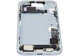 Mid-Frame Housing W/ Charging Port Flex & Small Parts For iPhone 15 Plus (EU / Global Version) (Pull) (Blue)