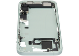 Mid-Frame Housing W/ Charging Port Flex & Small Parts For iPhone 15 Plus (EU / Global Version) (Pull) (Green)