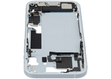 Mid-Frame Housing W/ Charging Port Flex & Small Parts For iPhone 15 (EU / Global Version) (Pull) (Blue)