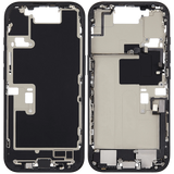 Mid-Frame Housing W/ Charging Port Flex & Small Parts For iPhone 16 Pro (EU / Global Version) (Pull) (Black Titanium)