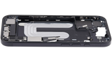 Mid-Frame Housing W/ Charging Port Flex & Small Parts For iPhone 16 (US Version) (Pull) (Black)