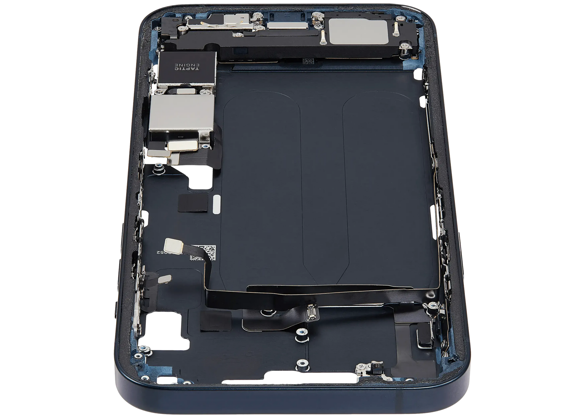 Mid-Frame Housing W/ Charging Port Flex & Small Parts For iPhone 14 Plus (US Version) (Pull) (Midnight)