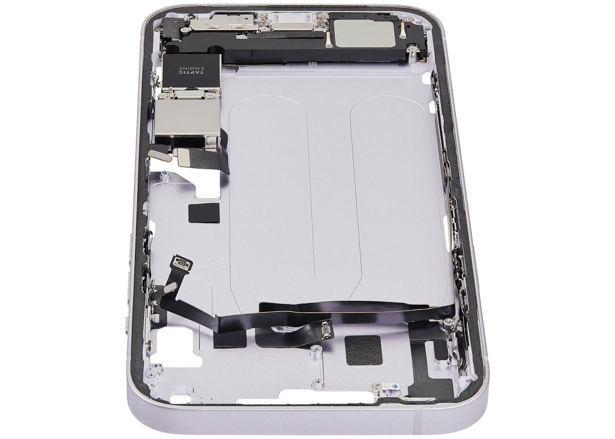 Mid-Frame Housing W/ Charging Port Flex & Small Parts For iPhone 14 Plus (US Version) (Pull) (Purple)