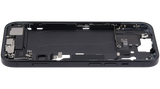 Mid-Frame Housing W/ Charging Port Flex & Small Parts For iPhone 15 (EU / Global Version) (Pull) (Black)