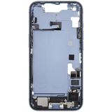 Mid-Frame Housing W/ Charging Port Flex & Small Parts For iPhone 14 (EU / Global Version) (Pull) (Blue)