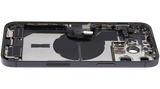 Back Housing W/ Charging Port Flex & Small Parts For iPhone 14 Pro Max (US Version) (Pull) (Space Black)