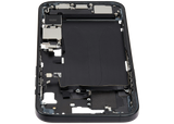 Mid-Frame Housing W/ Charging Port Flex & Small Parts For iPhone 15 Plus (US Version) (Pull) (Black)