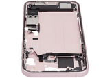 Mid-Frame Housing W/ Charging Port Flex & Small Parts For iPhone 15 Plus (US Version) (Pull) (Pink)
