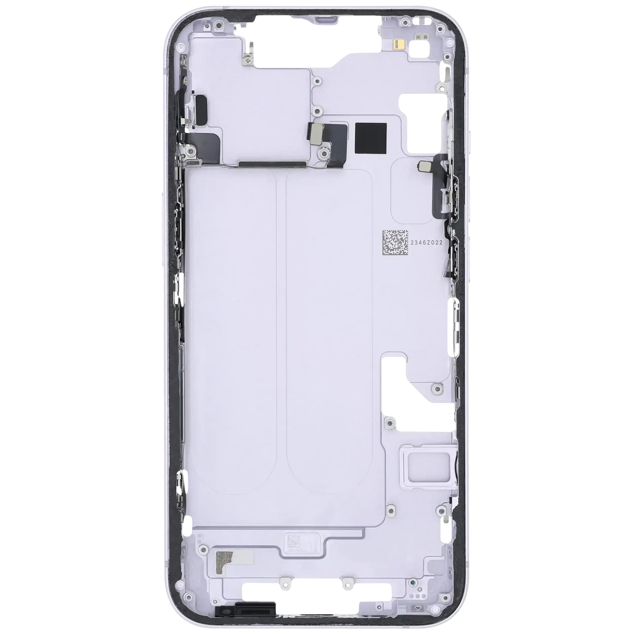 Mid-Frame Housing W/ Small Parts For iPhone 14 (EU / Global Version) (Pull) (Purple)