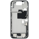 Mid-Frame Housing W/ Charging Port Flex & Small Parts For iPhone 16 Pro (EU / Global Version) (Pull) (White Titanium)