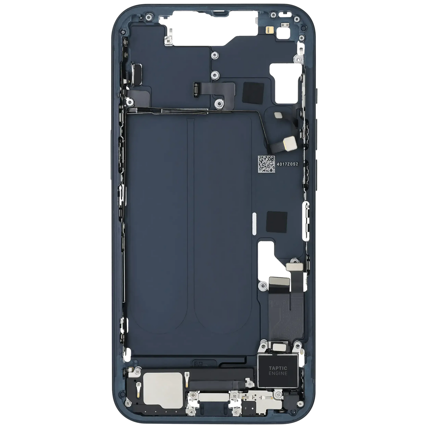 Mid-Frame Housing W/ Charging Port Flex & Small Parts For iPhone 14 (US Version) (Pull) (Midnight)