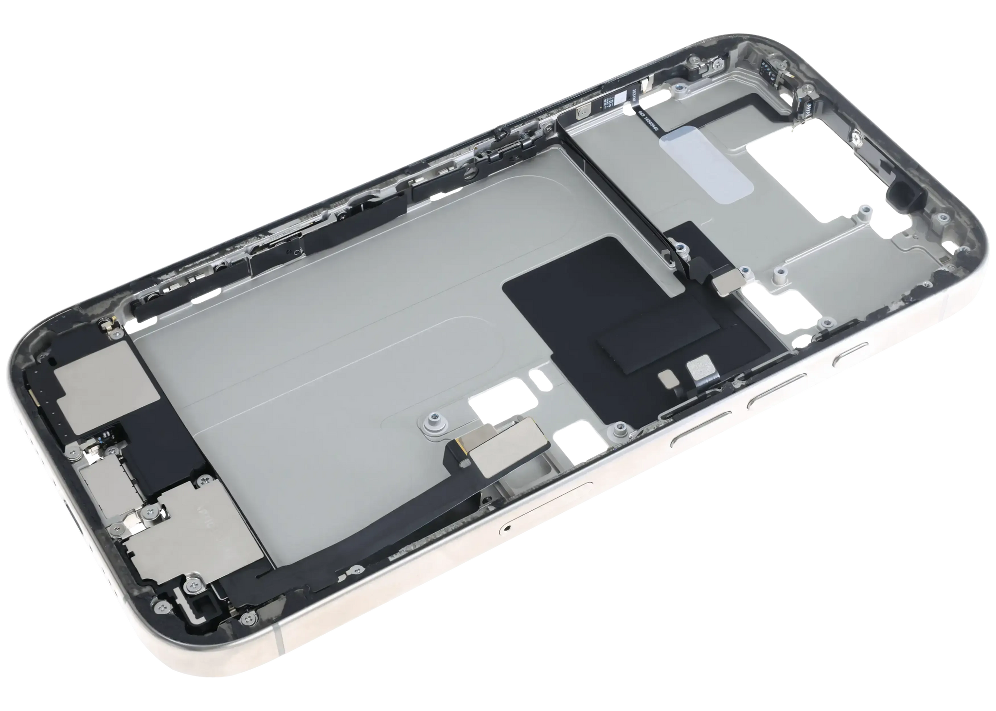 Mid-Frame Housing W/ Small Parts For iPhone 16 Pro (EU / Global Version) (Pull) (Natural Titanium)