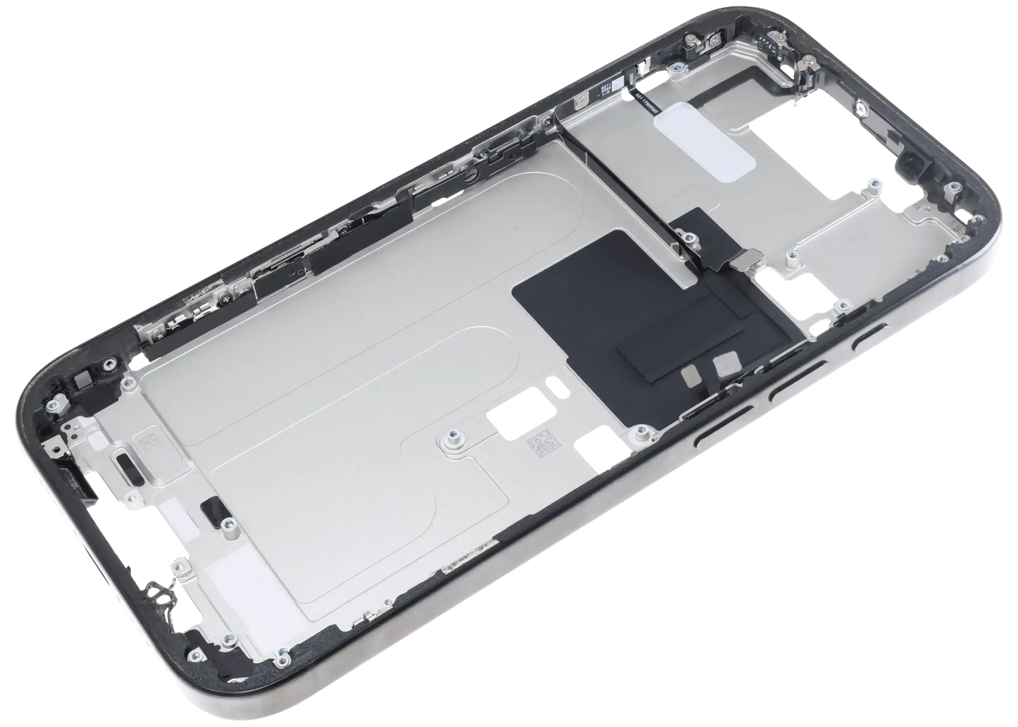 Mid-Frame Housing W/ Small Parts For iPhone 16 Pro (US Version) (Pull) (Black Titanium)