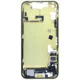 Mid-Frame Housing W/ Charging Port Flex & Small Parts For iPhone 14 (EU / Global Version) (Pull) (Yellow)