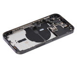 Back Housing W/ Small Parts For iPhone 14 Pro (US Version) (Pull) (Space Black)