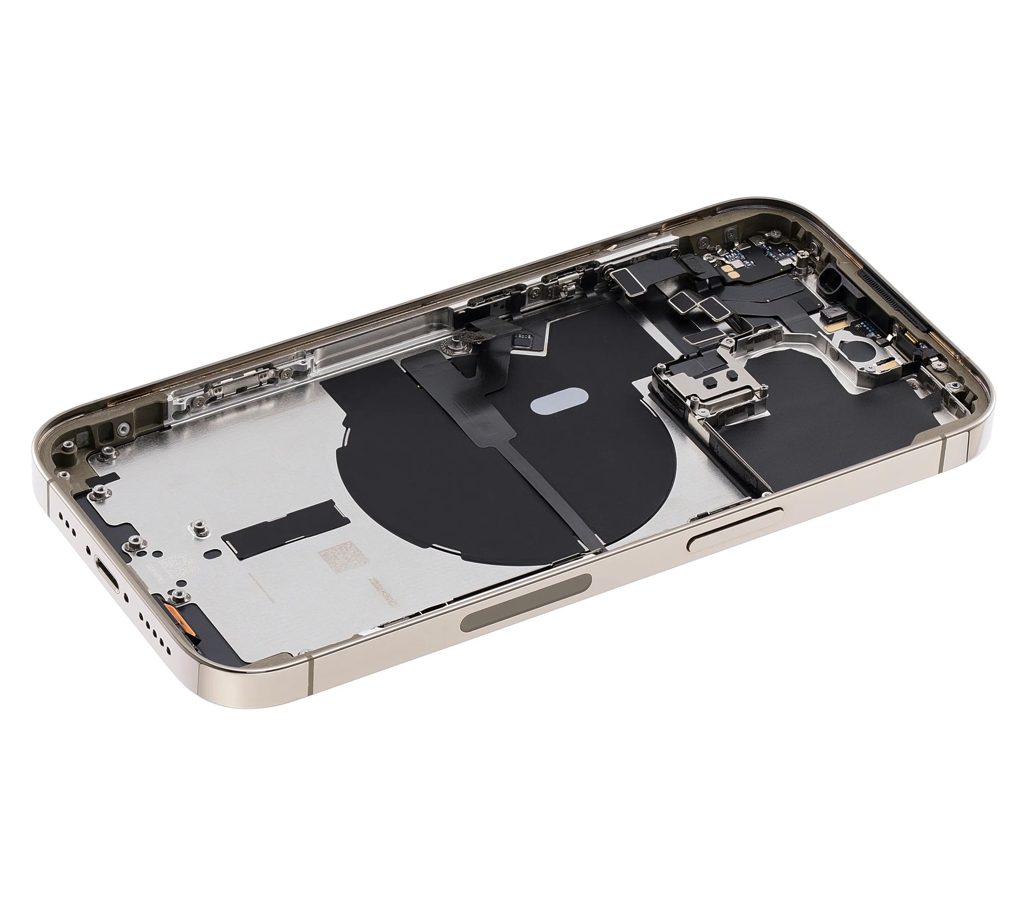 Back Housing W/ Small Parts For iPhone 14 Pro (US Version) (Pull) (Gold)