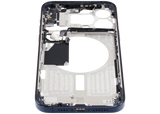 Mid-Frame Housing W/ Small Parts For iPhone 15 Pro Max (EU / Global Version) (Used OEM Pull: Grade A) (Blue Titanium)