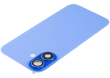 Back Glass w/ MagSafe Magnet & NFC & Flashlight Flex For iPhone 16 Plus (Pull) (Ultramarine)