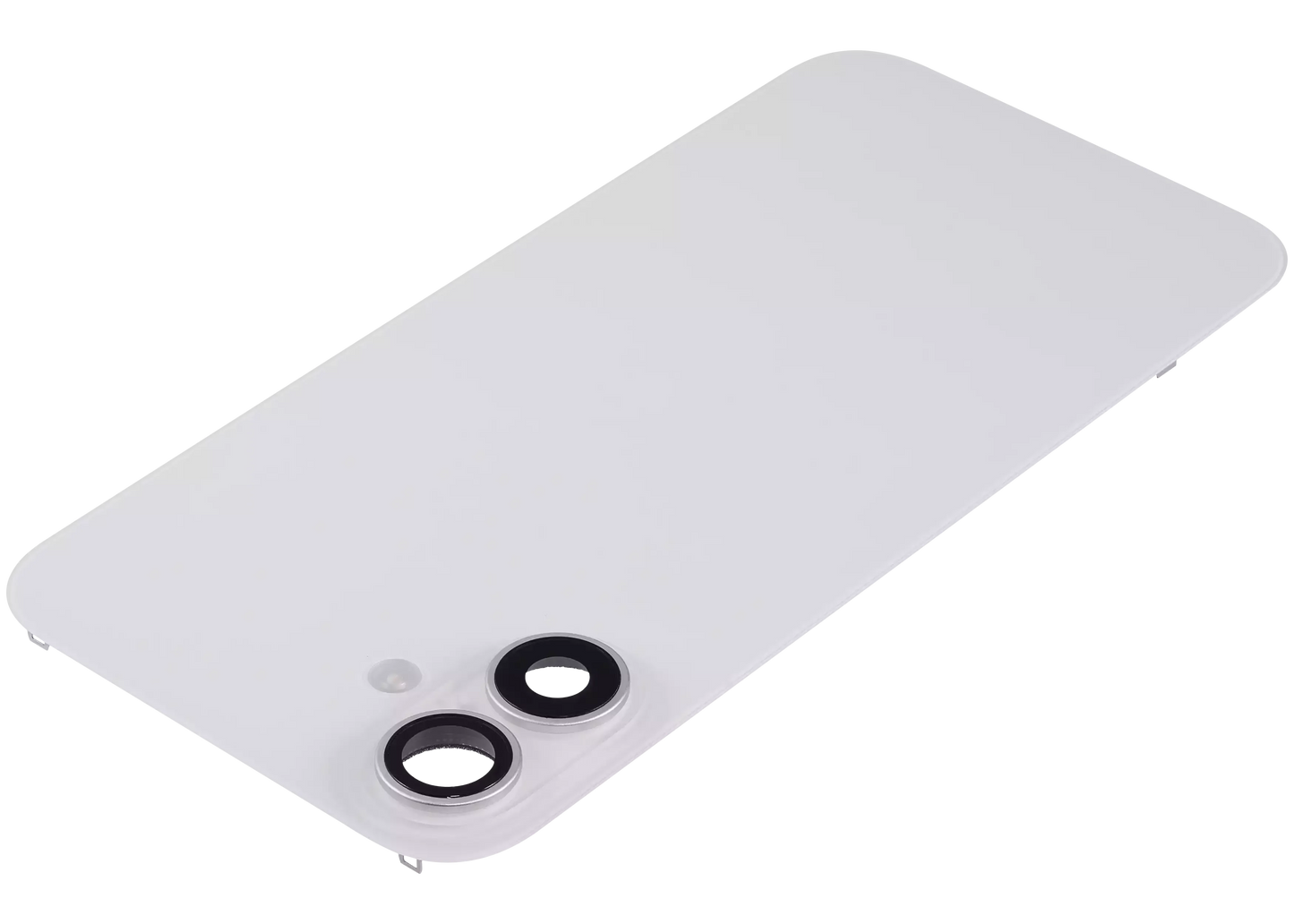 Back Glass w/ MagSafe Magnet & NFC & Flashlight Flex For iPhone 16 Plus (Pull) (White)