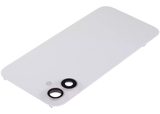 Back Glass w/ MagSafe Magnet & NFC & Flashlight Flex For iPhone 16 Plus (Pull) (White)