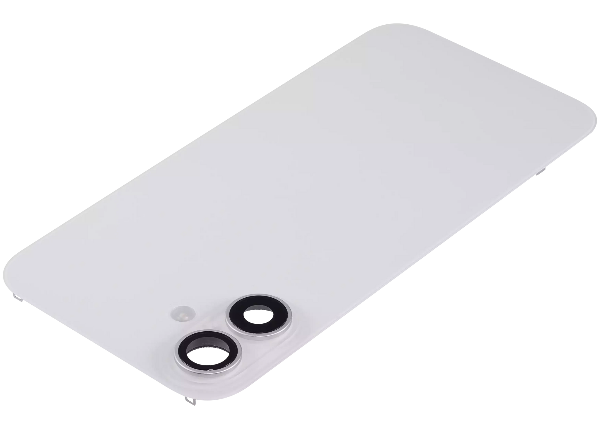 Back Glass w/ MagSafe Magnet & NFC & Flashlight Flex For iPhone 16 Plus (Pull) (White)