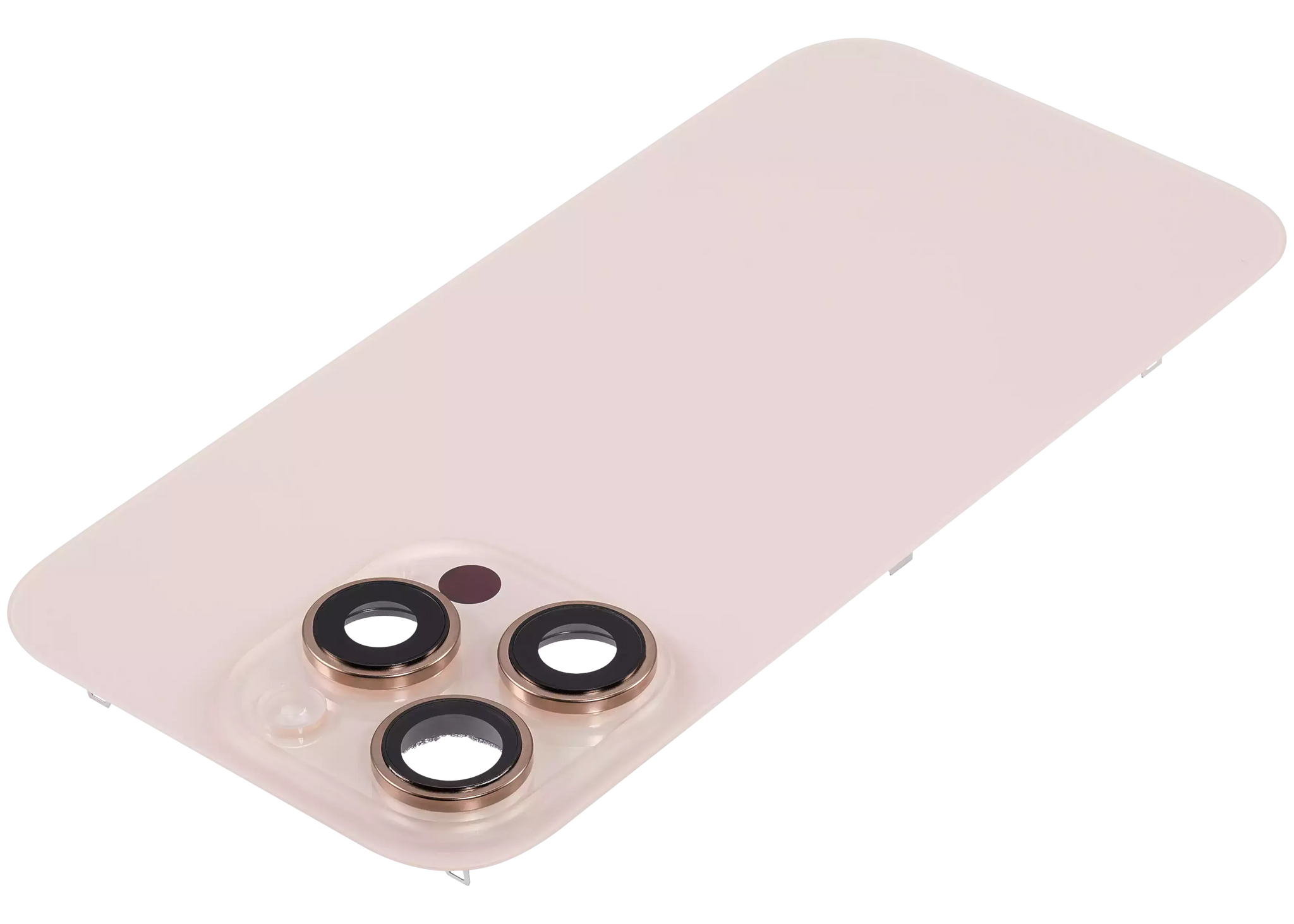 Back Glass w/ MagSafe Magnet & NFC & Flashlight Flex For iPhone 16 Pro (Pull) (Desert Titanium)