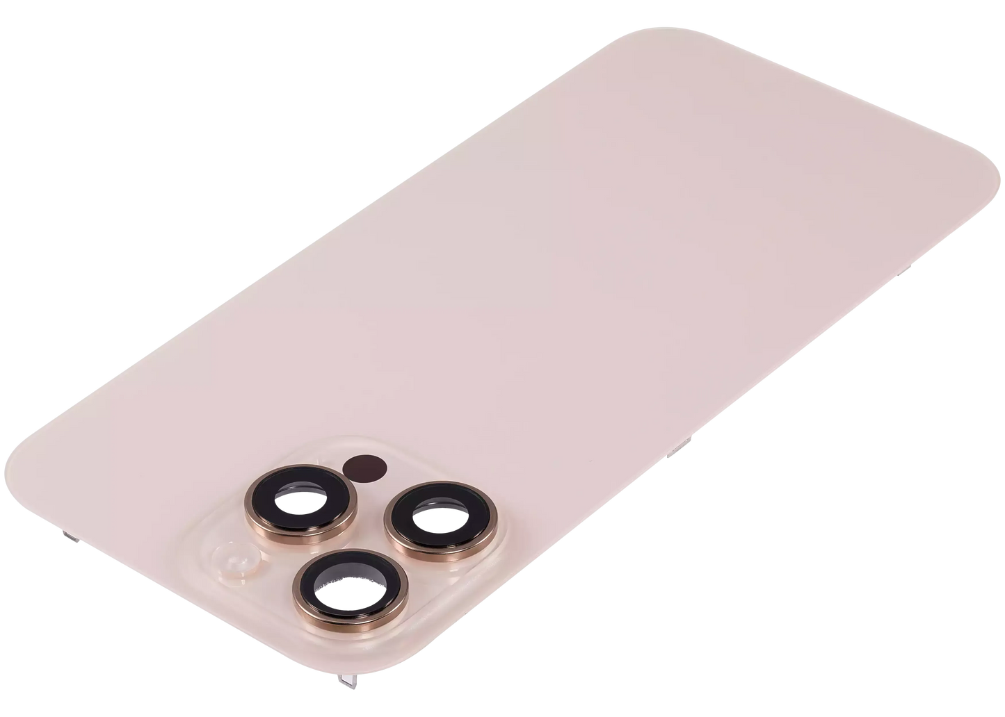 Back Glass w/ MagSafe Magnet & NFC & Flashlight Flex For iPhone 16 Pro Max (Pull) (Desert Titanium)
