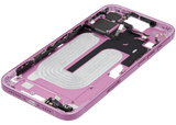 Mid-Frame Housing W/ Small Parts For iPhone 16 Plus (EU / Global Version) (Pull) (Pink)