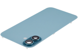 Back Glass w/ MagSafe Magnet & NFC & Flashlight Flex For iPhone 16 Plus (Pull) (Teal)