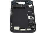 Mid-Frame Housing W/ Charging Port Flex & Small Parts For iPhone 15 Plus (EU / Global Version) (Pull) (Black)
