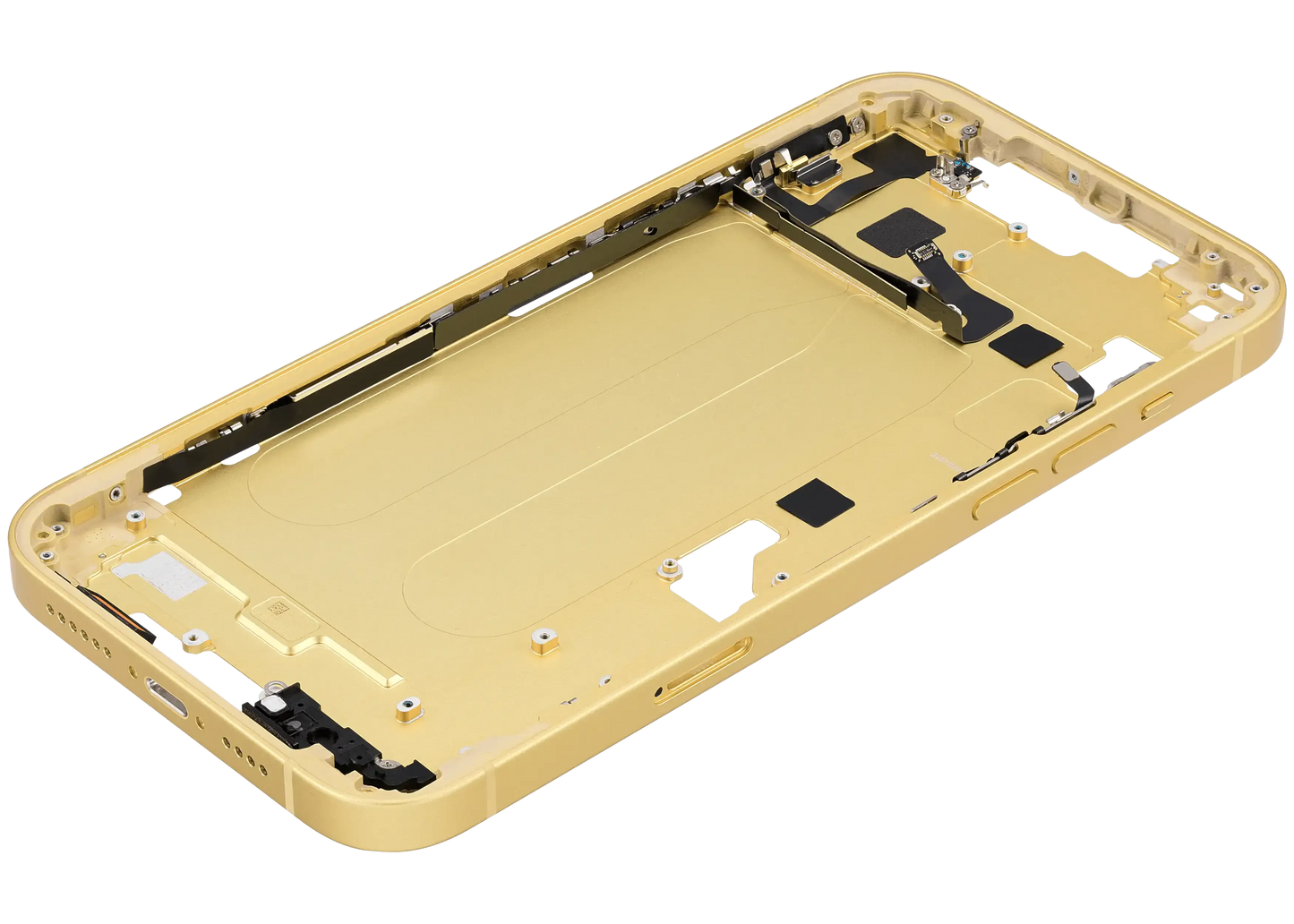 Mid-Frame Housing W/ Small Parts For iPhone 14 Plus (EU / Global Version) (Pull) (Yellow)