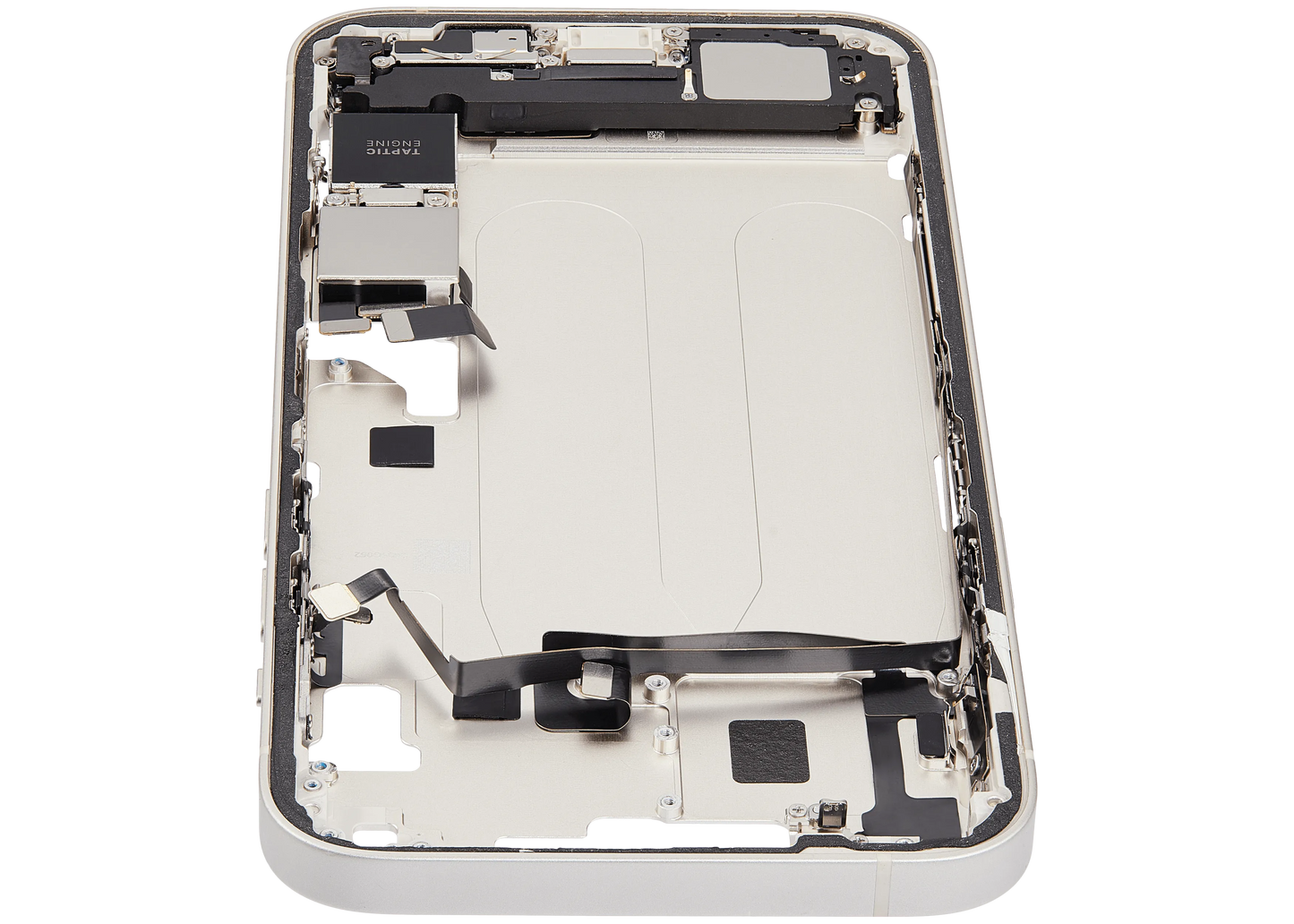 Mid-Frame Housing W/ Charging Port Flex & Small Parts For iPhone 14 Plus (US Version) (Pull) (Starlight)