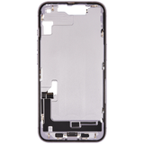 Mid-Frame Housing W/ Charging Port Flex & Small Parts For iPhone 14 (EU / Global Version) (Pull) (Purple)