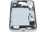 Mid-Frame Housing W/ Charging Port Flex & Small Parts For iPhone 15 Plus (US Version) (Pull) (Blue)
