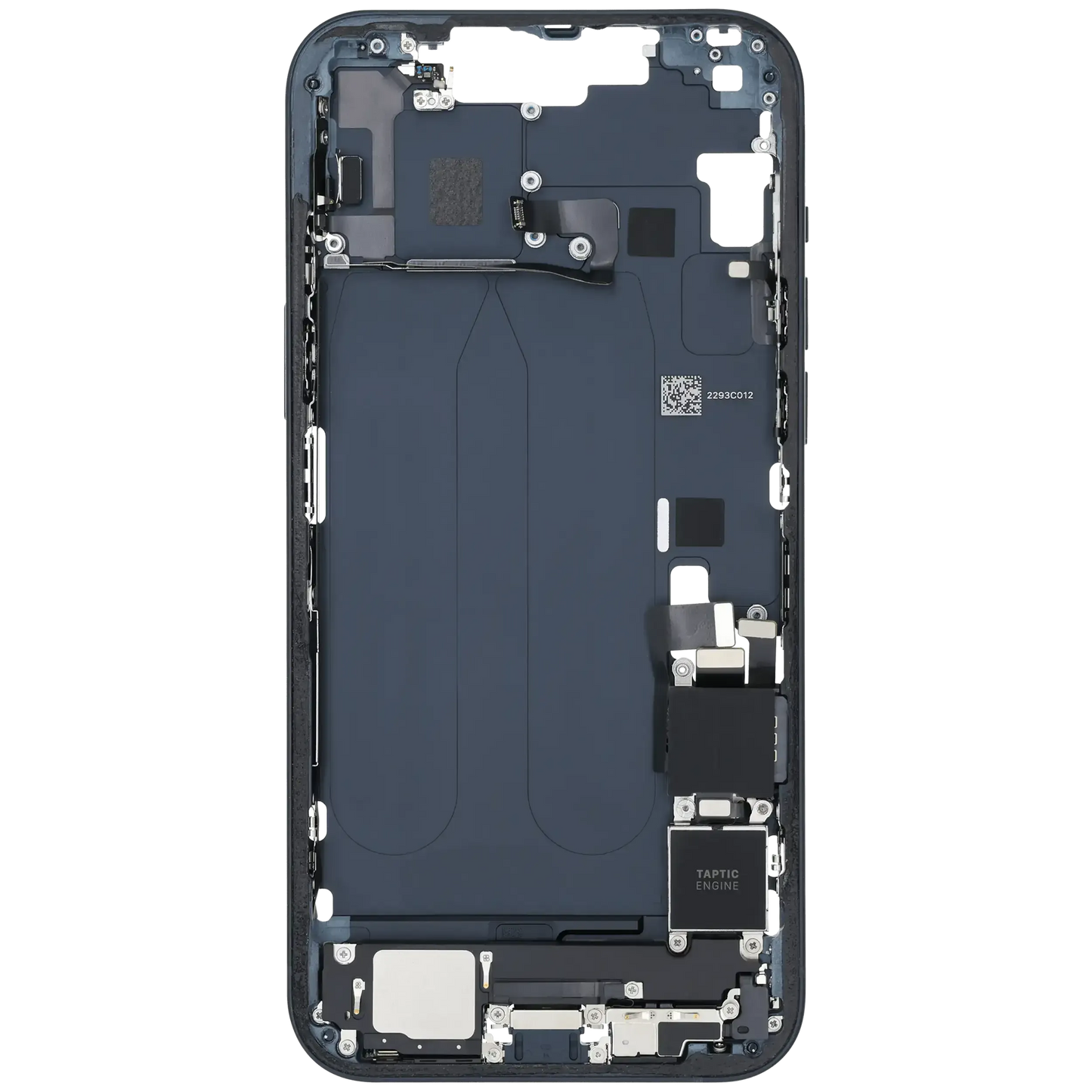 Mid-Frame Housing W/ Charging Port Flex & Small Parts For iPhone 14 Plus (EU / Global Version) (Pull) (Midnight)