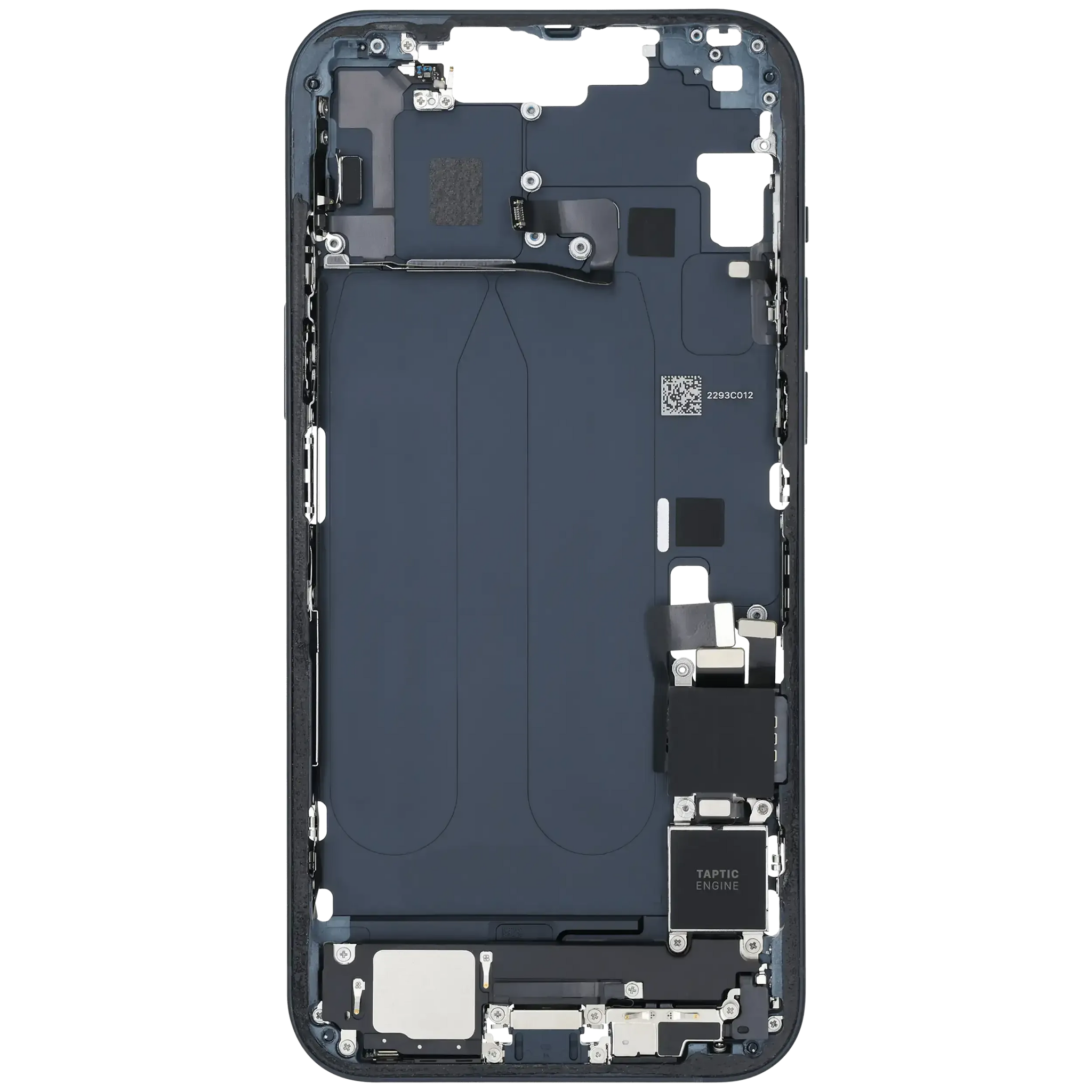 Mid-Frame Housing W/ Charging Port Flex & Small Parts For iPhone 14 Plus (EU / Global Version) (Pull) (Midnight)