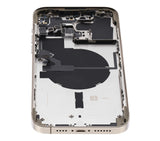 Back Housing W/ Small Parts For iPhone 14 Pro Max (US Version) (Pull) (Gold)
