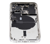 Back Housing W/ Small Parts For iPhone 14 Pro (US Version) (Pull) (Silver)